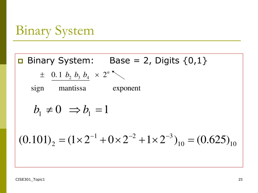 binary system
