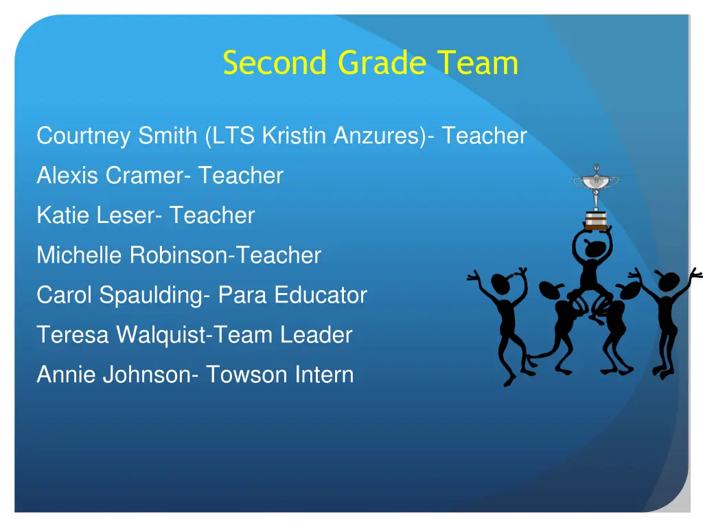 second grade team