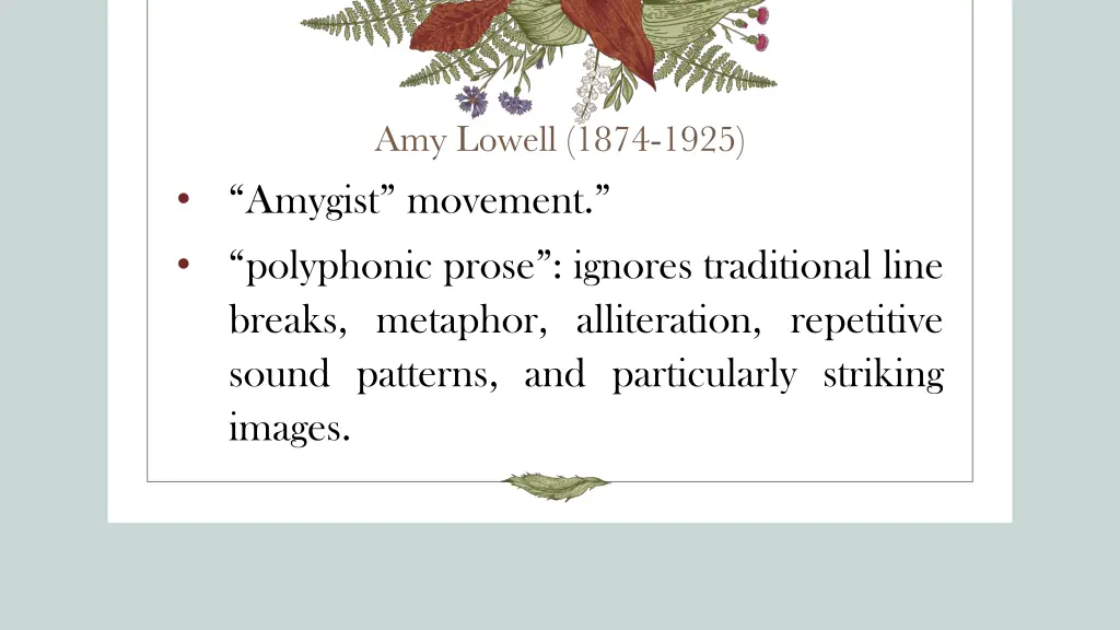 amy lowell 1874 1925 1