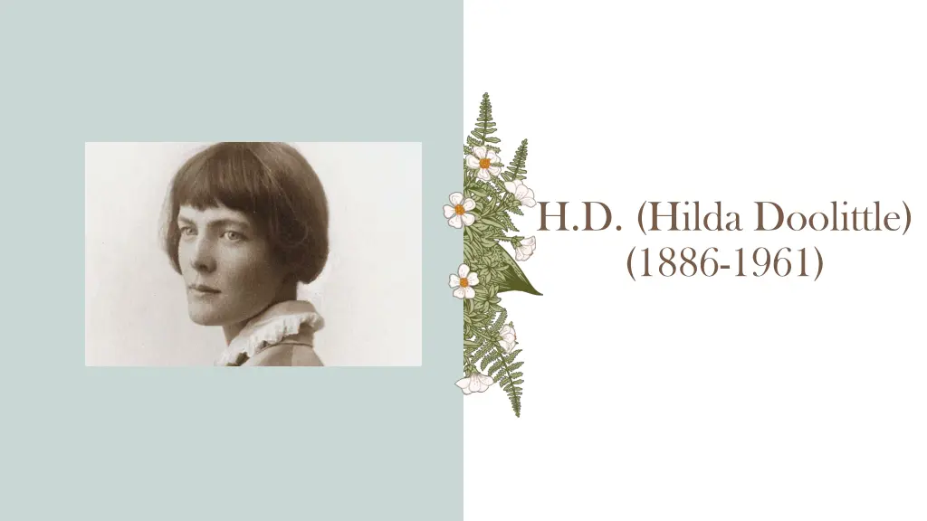 h d hilda doolittle 1886 1961