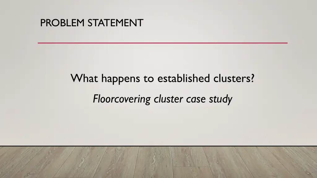 problem statement