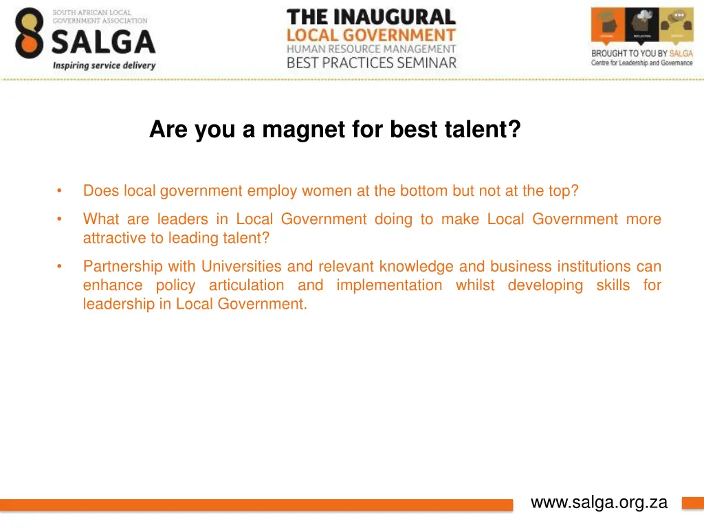are you a magnet for best talent