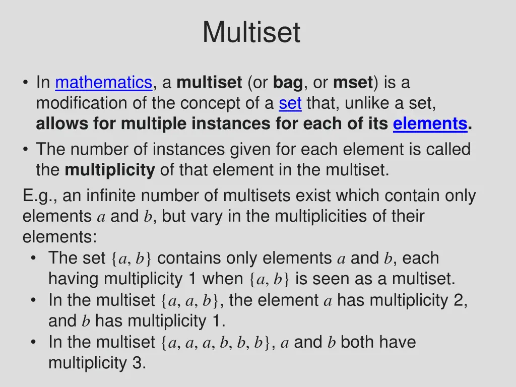 multiset