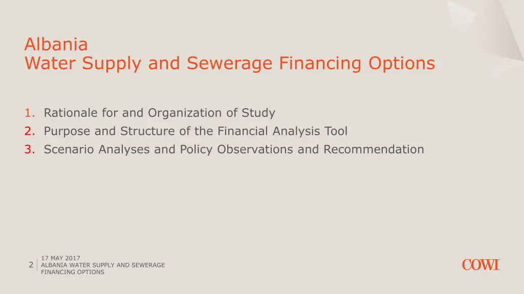 albania water supply and sewerage financing 1