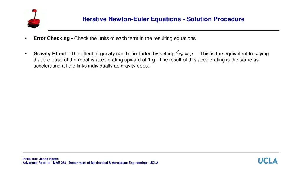 iterative newton euler equations solution 2