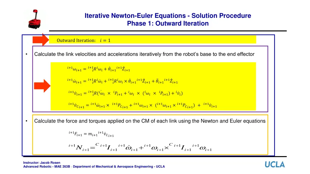 iterative newton euler equations solution 5