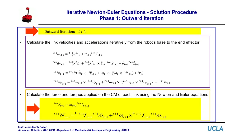 iterative newton euler equations solution 6