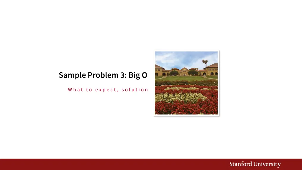 sample problem 3 big o