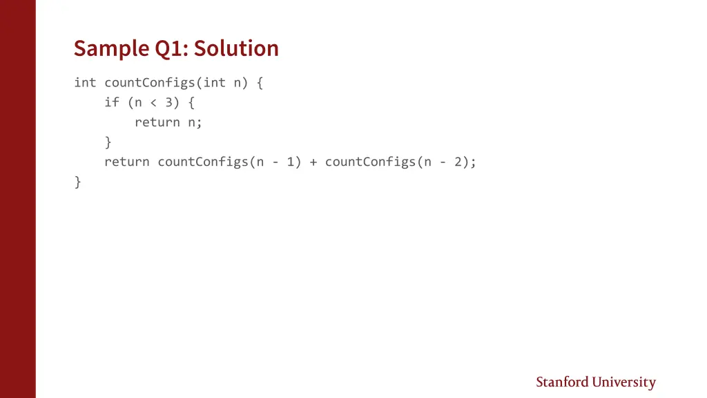 sample q1 solution 1