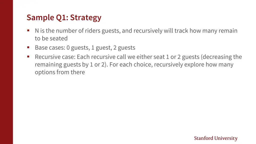sample q1 strategy 1
