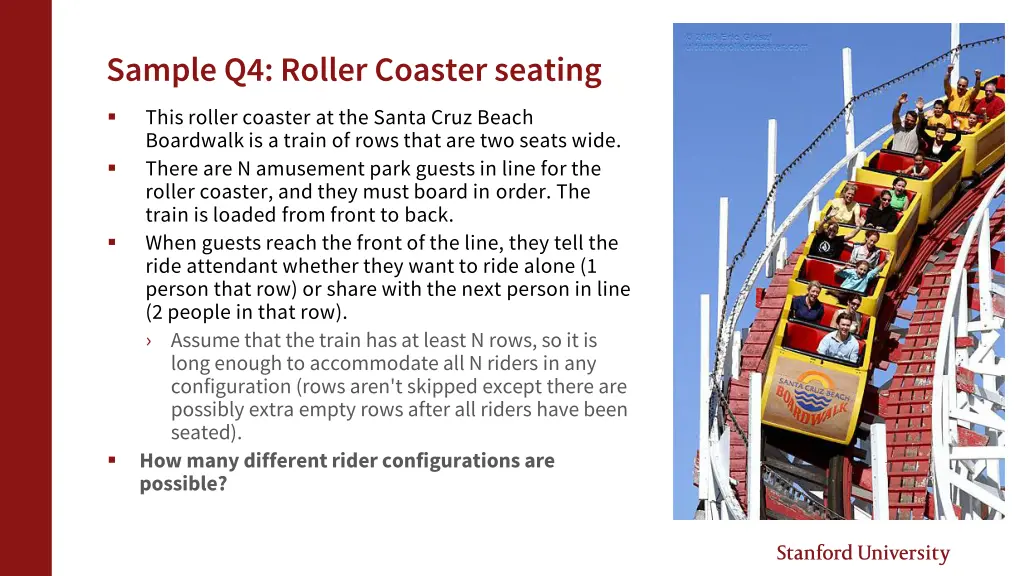 sample q4 roller coaster seating