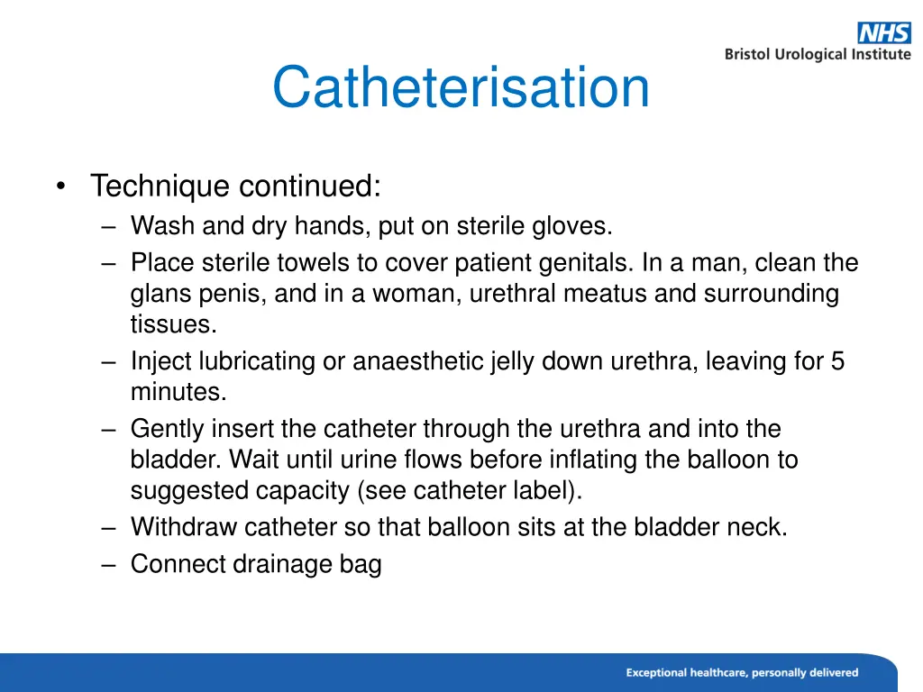 catheterisation 1