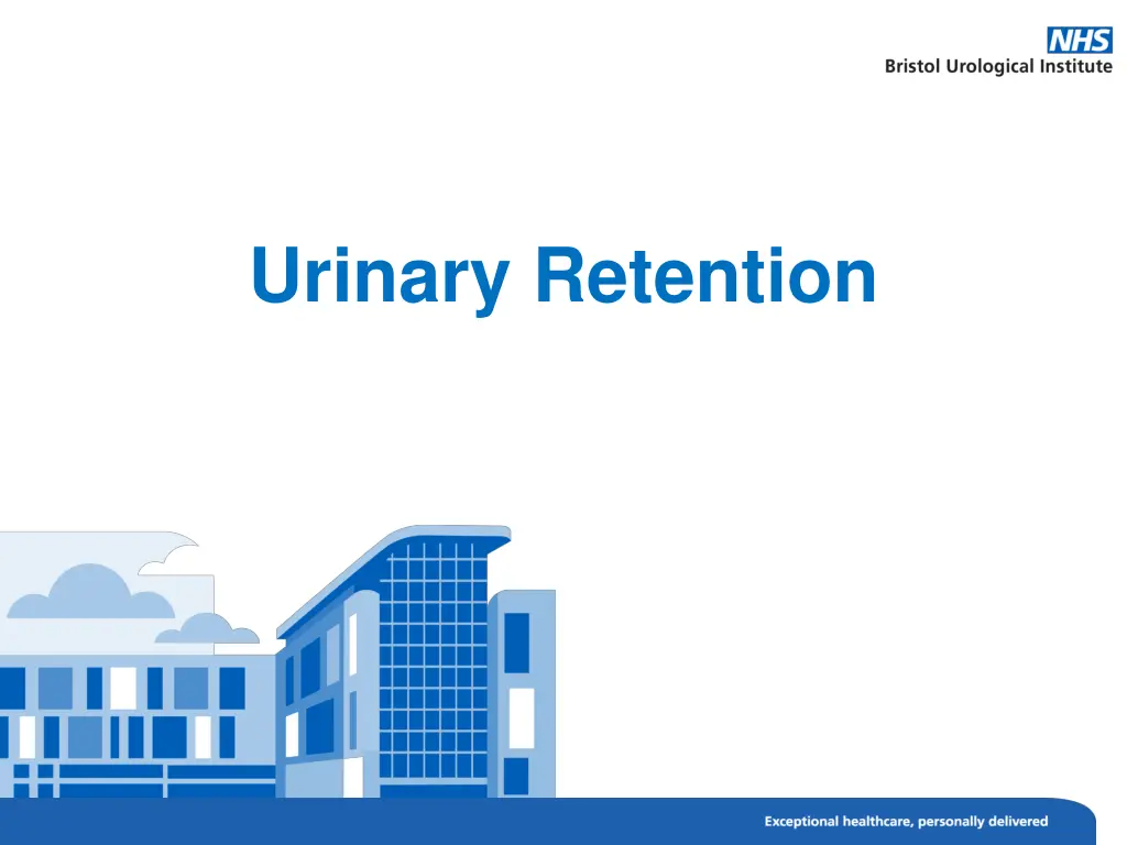 urinary retention