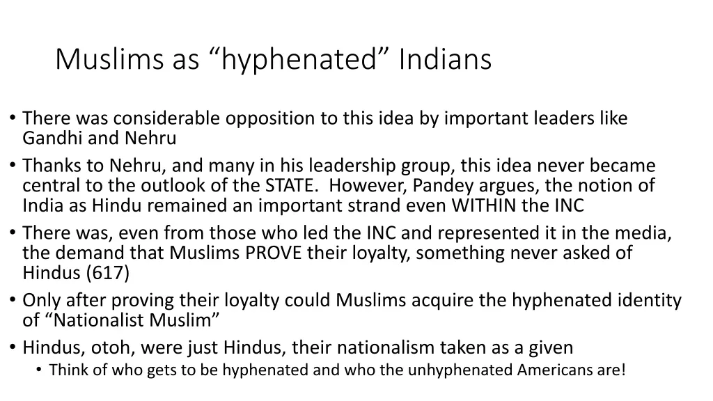 muslims as hyphenated indians