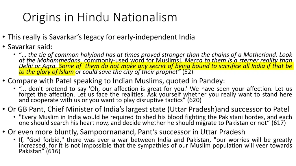 origins in hindu nationalism