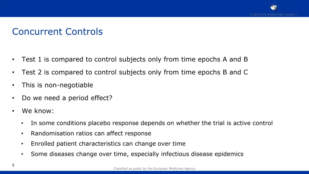 concurrent controls 1