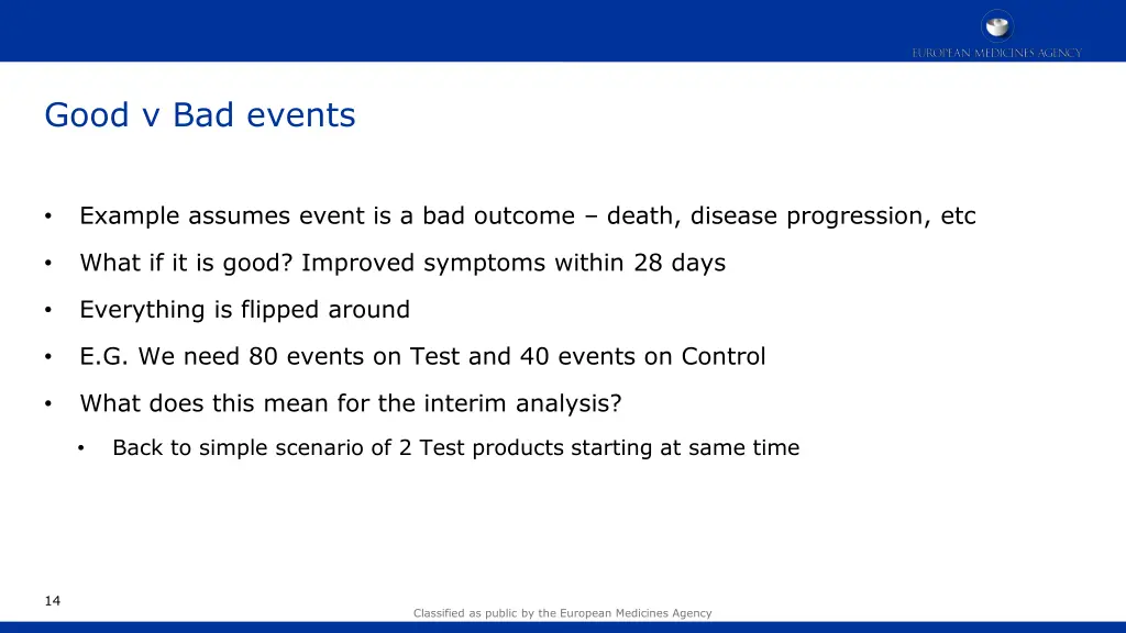 good v bad events
