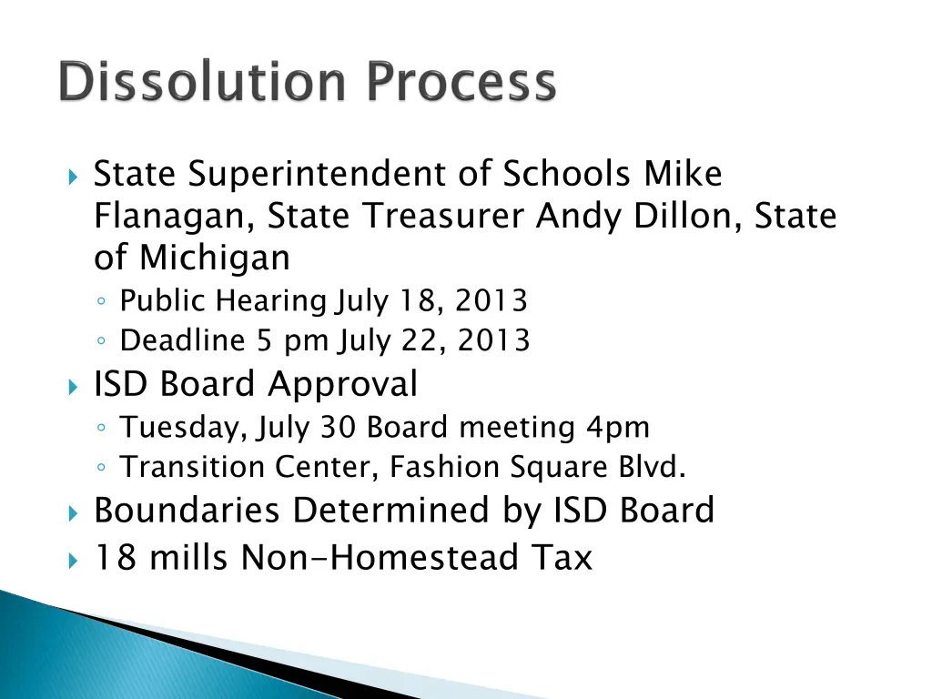 state superintendent of schools mike flanagan