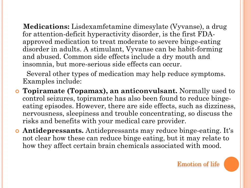 medications lisdexamfetamine dimesylate vyvanse