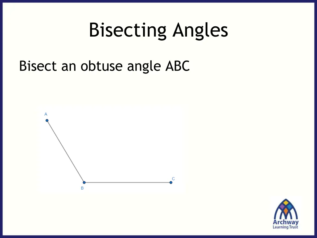 bisecting angles