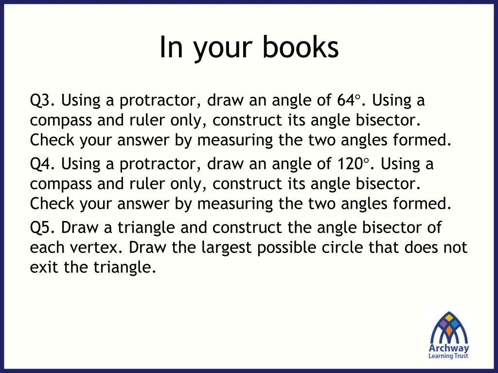 in your books 2