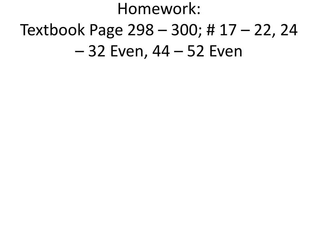 homework 1