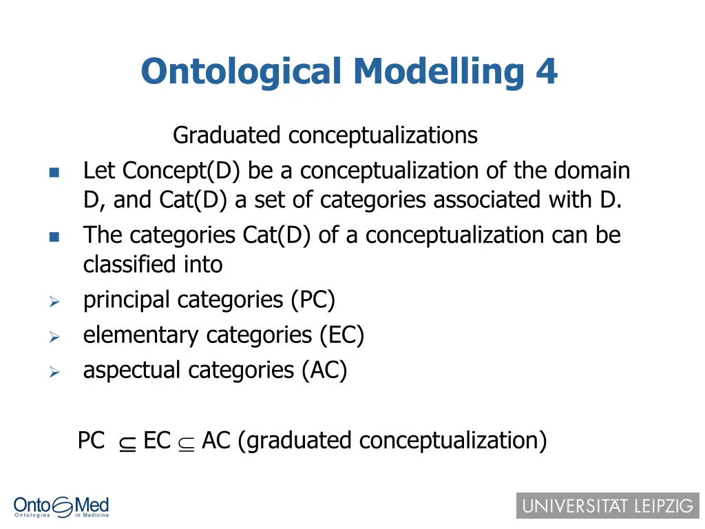 ontological modelling 4