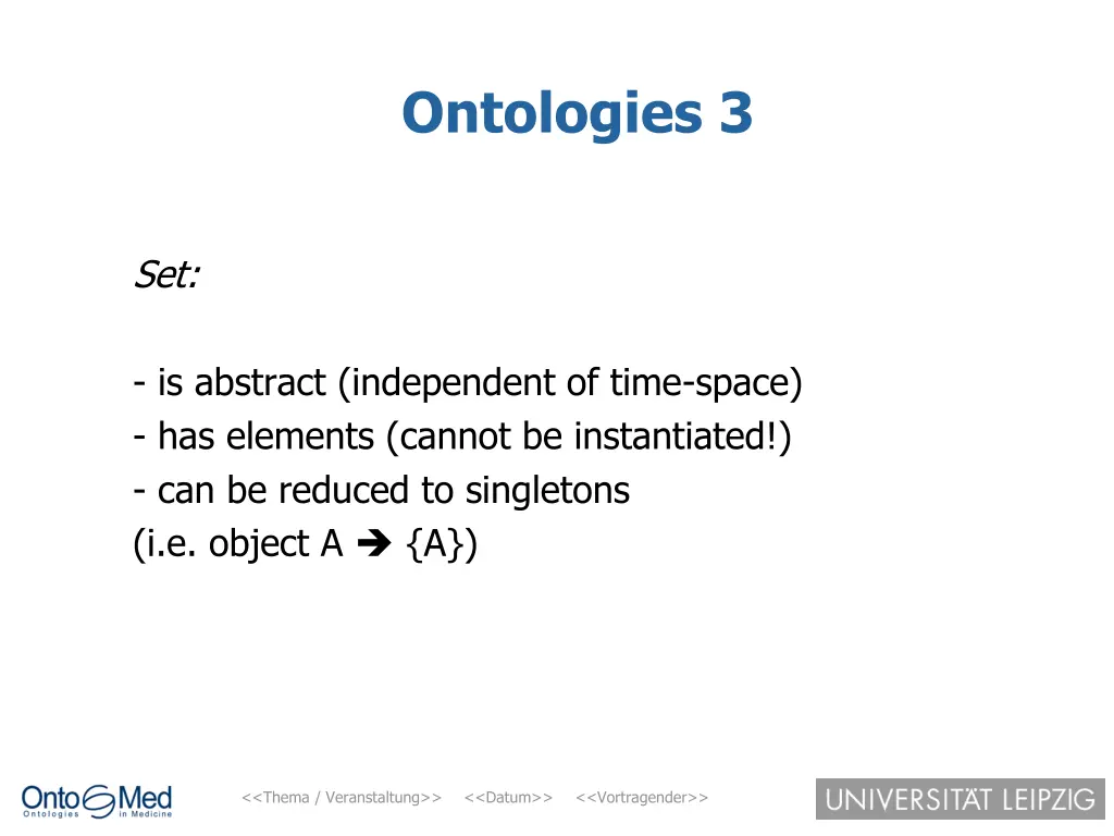 ontologies 3