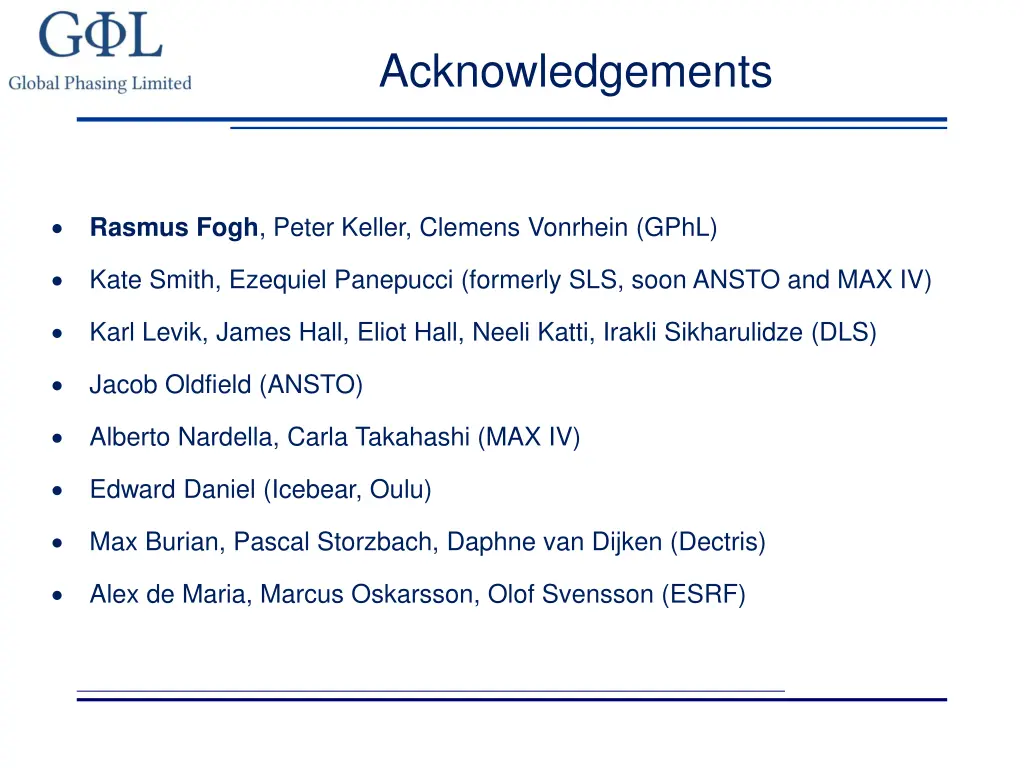acknowledgements