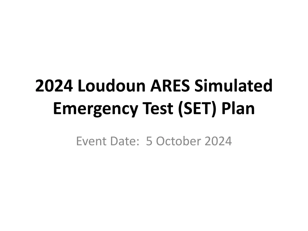 2024 loudoun ares simulated emergency test