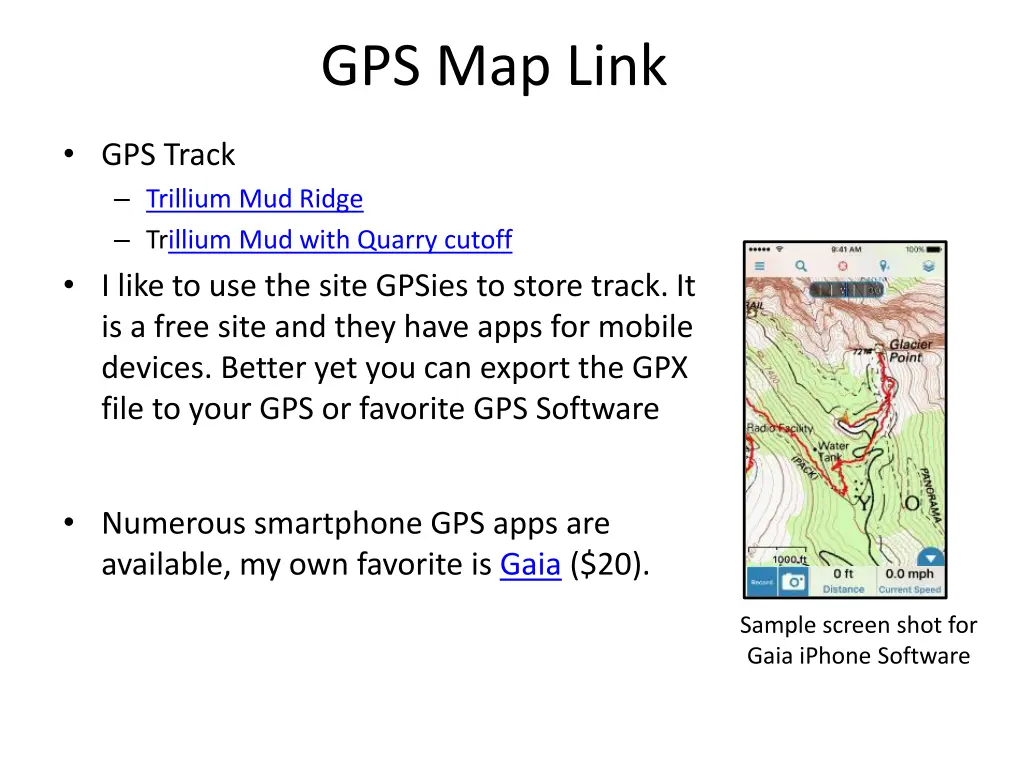 gps map link