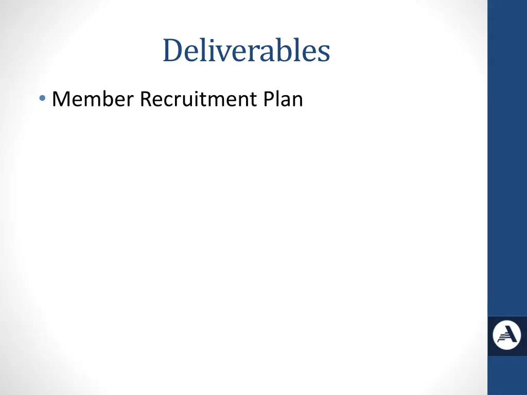 deliverables