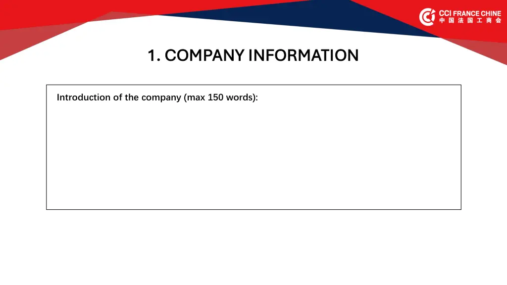 1 company information 1 company information 2