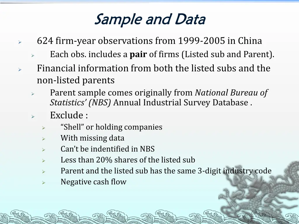 sample and data sample and data