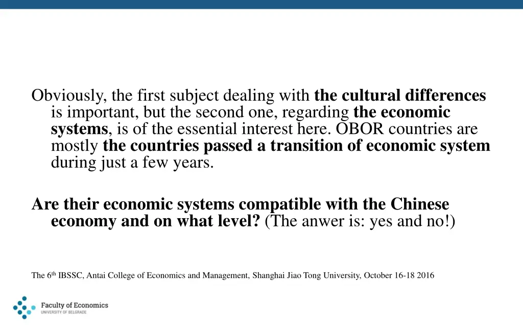 obviously the first subject dealing with
