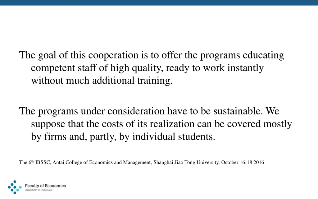 the goal of this cooperation is to offer