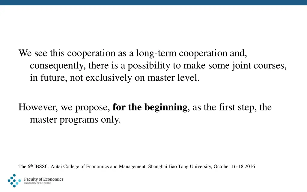 we see this cooperation as a long term