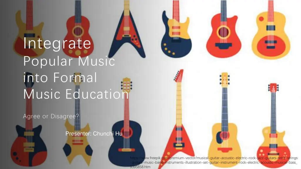 integrate popular music into formal music