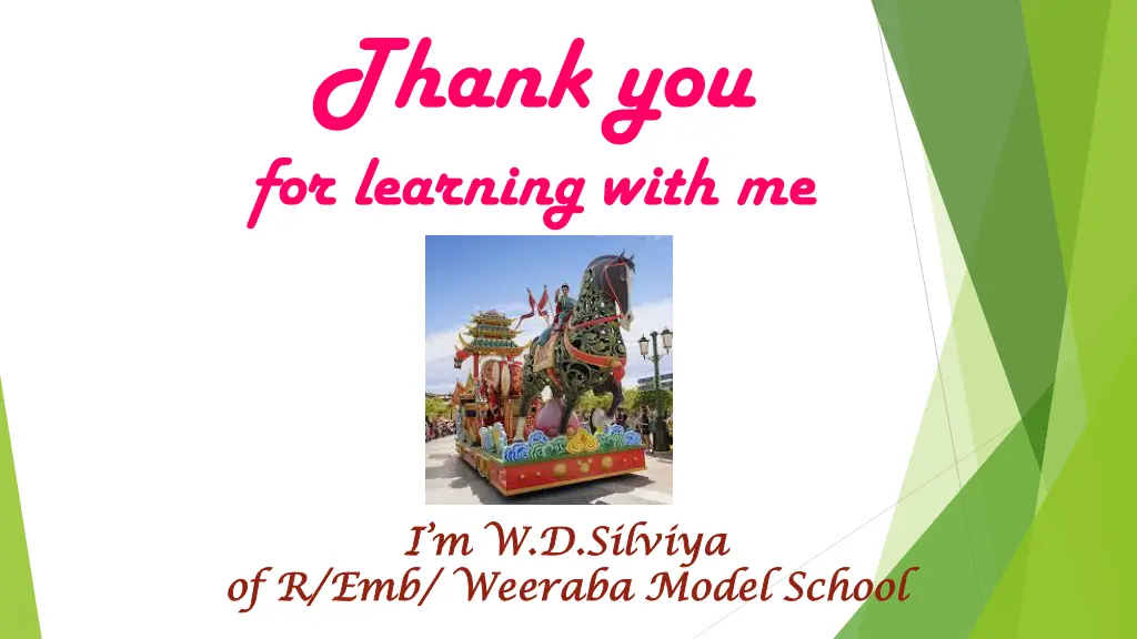 thank you for learning with me