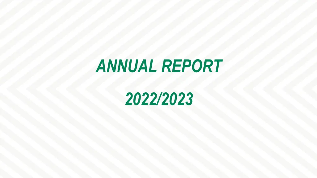 annual report