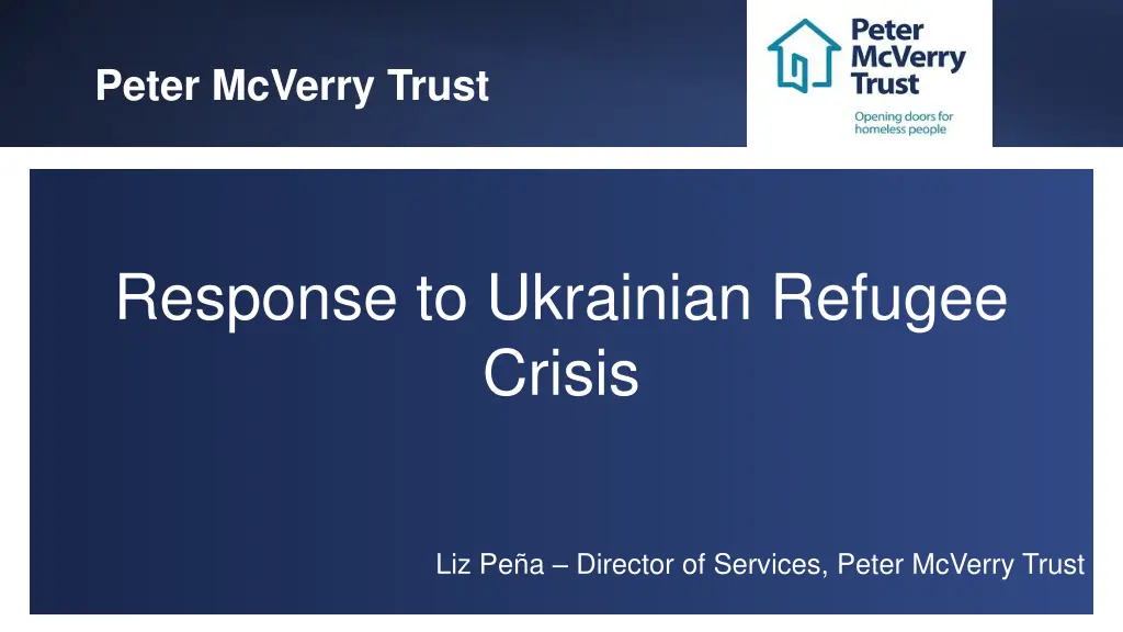peter mcverry trust
