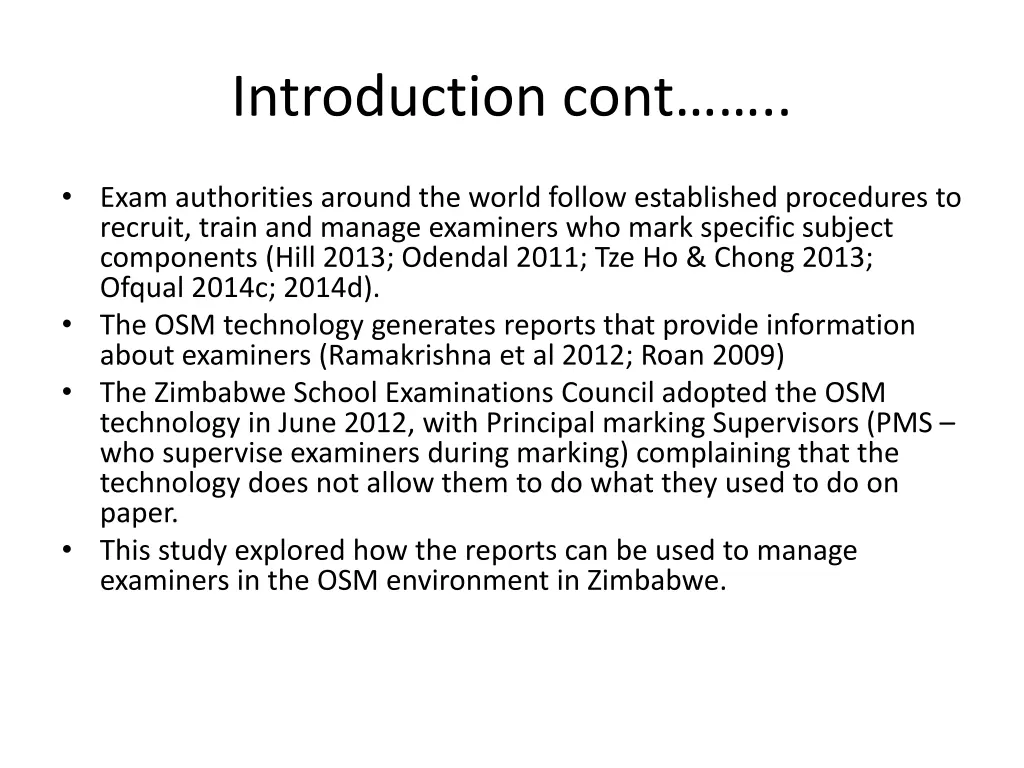 introduction cont
