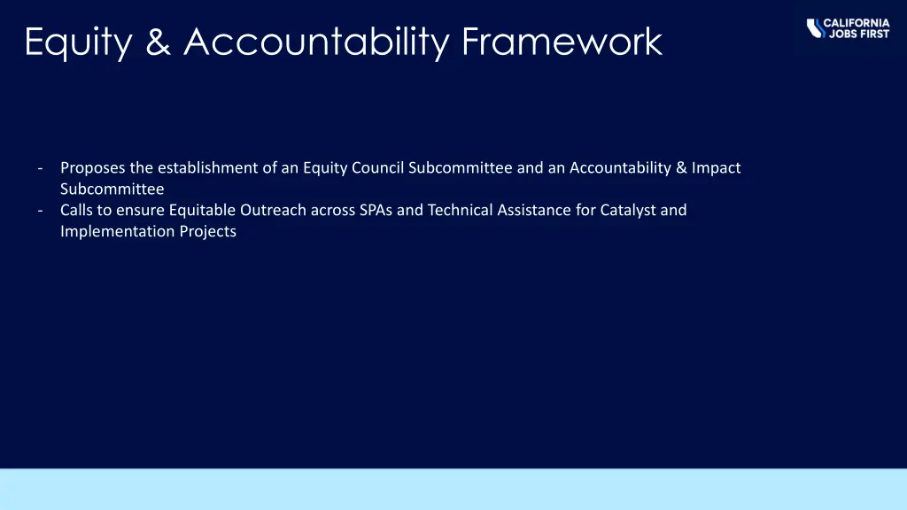 equity accountability framework