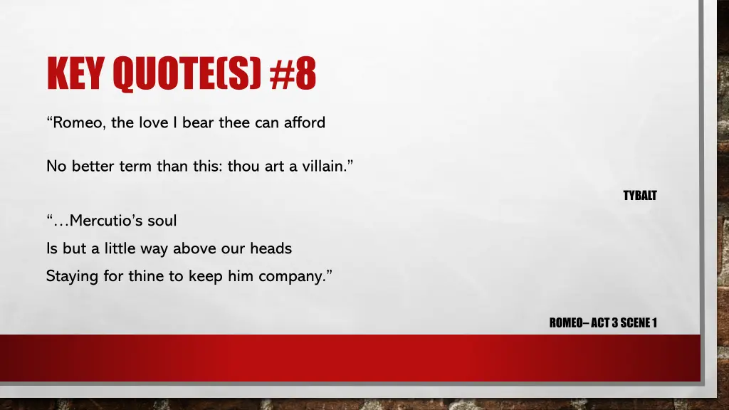 key quote s 8