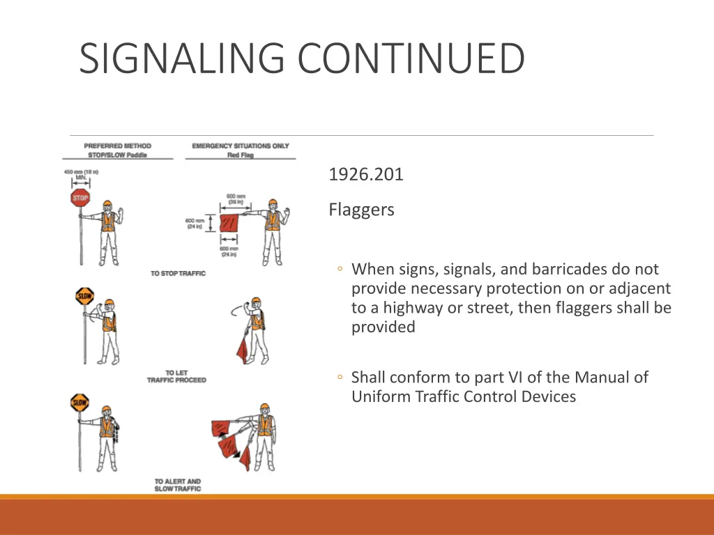signaling continued 1
