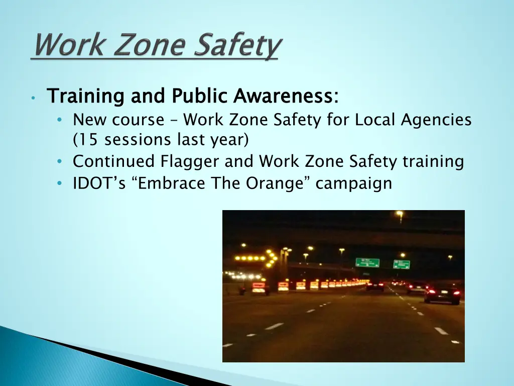 training and public awareness new course work