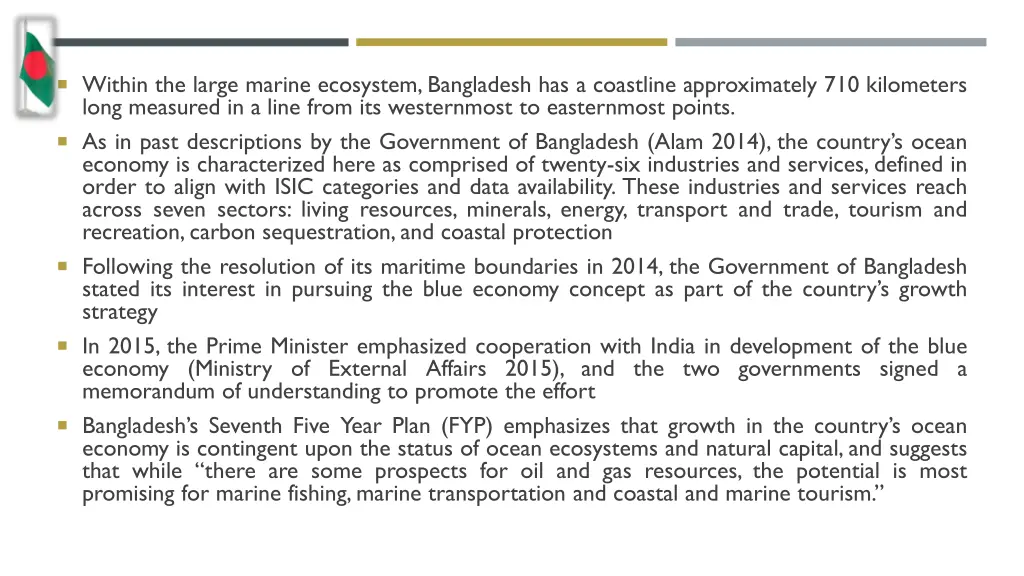 within the large marine ecosystem bangladesh