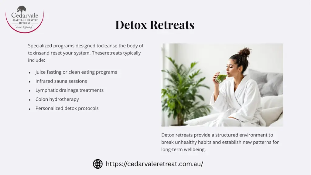 detox retreats