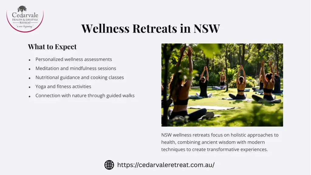 wellness retreats in nsw
