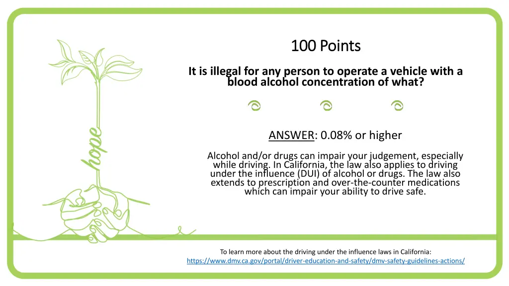100 points 100 points 6